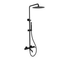Душевая система Raiber Premium, Graceful RPB-006, матовый черный 