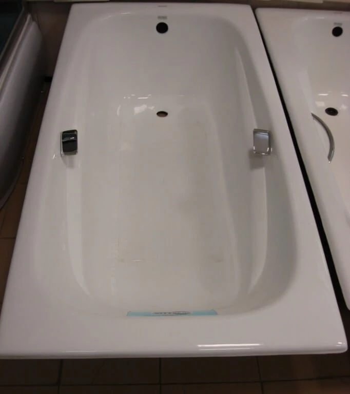 Чугунная ванна Aqualux 180x85 ZYA 24C-2 с ручками 