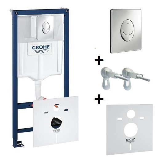 Инсталляция GROHE для подвесного унитаза 4 в 1 (38750001) 
