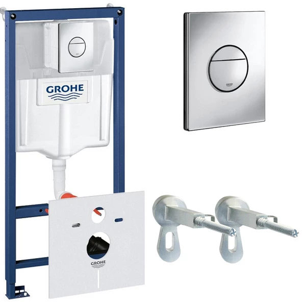 Инсталляция GROHE для подвесного унитаза 4 в 1 (38813001) 