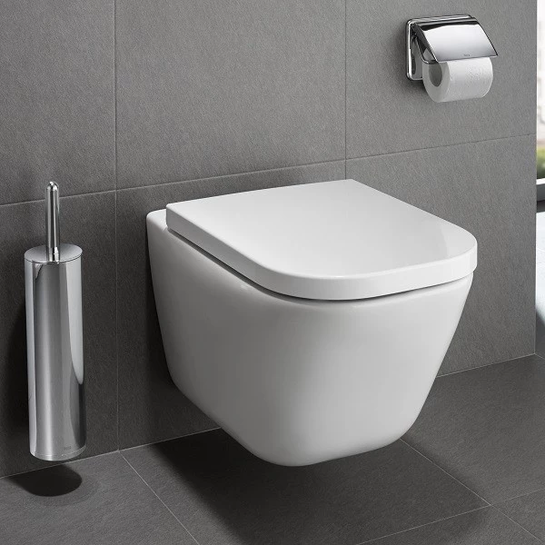 Унитаз roca Gap clean rim безободковый с крышкой микролифт + инсталляция roca pro wc 