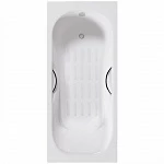 Чугунная ванна Delice Malibu 150x75 с ручками и антискольжением