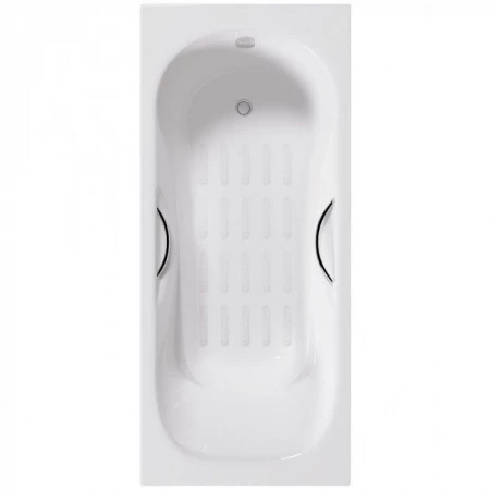 Чугунная ванна Delice Malibu 150x75 с ручками и антискольжением 