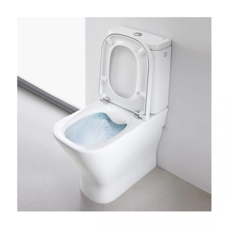 Унитаз Roca Gap напольный Clean Rim безободковый 