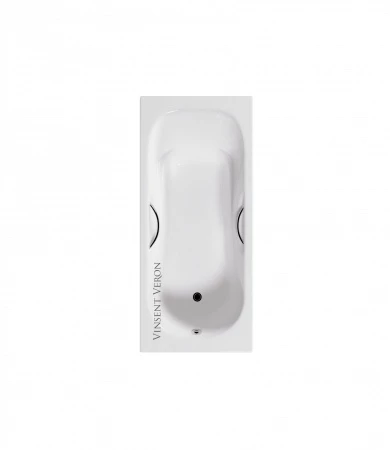 Чугунная ванна Vinsent Veron Aura 170x70 с отверстиями для ручек 