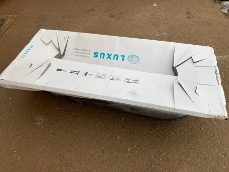 Чугунная Ванна Luxus White 150x70 с ручками 