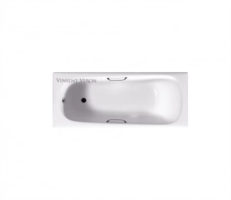 Чугунная ванна Vinsent Veron Concept 140x70 с отверстиями для ручек 