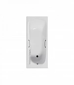 Чугунная ванна Vinsent Veron Concept 165x70 с отверстиями для ручек