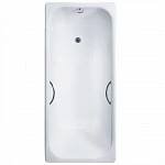 Чугунная ванна Delice Aurora 170x75 с ручками