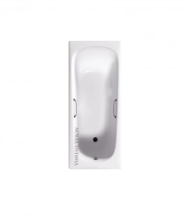 Чугунная ванна Vinsent Veron Concept 150x70 с отверстиями для ручек 