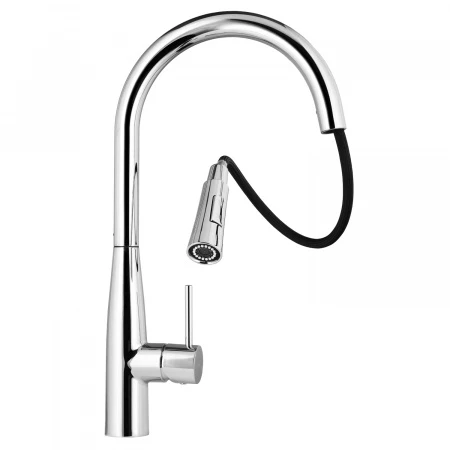 Смеситель для кухни Raiber Premium, Graceful RP-011, цвет хром 