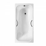 Чугунная Ванна Luxus White 170x75 с ручками