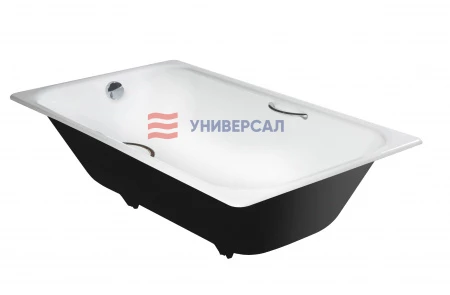 Чугунная ванна Элегия 170x70 с ручками 