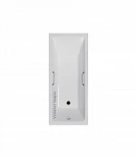 Чугунная ванна Vinsent Veron Square 140x70 с отверстиями для ручек