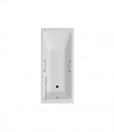 Чугунная ванна Vinsent Veron Kingston 180x80 с отверстиями для ручек 