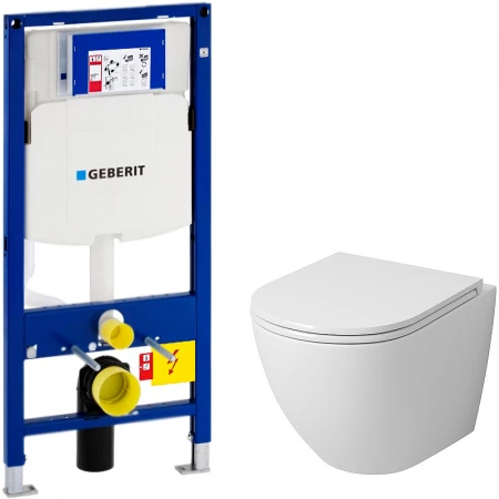 Комплект унитаза Grossman GR-4455S с инсталляцией Geberit Duofix Sigma UP320 111.300.00.5 с сиденьем Микролифт 
