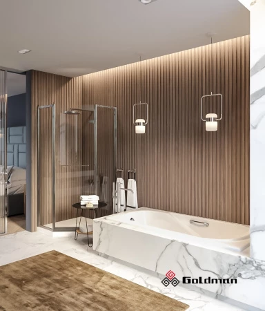 Чугунная ванна Goldman Elegant 200x85x46 с ручками 