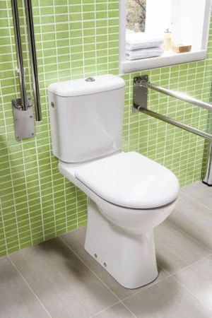 Унитаз-компакт Olymp, горизонтальный выпуск, высокая чаша 
