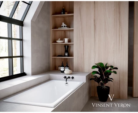 Чугунная ванна Vinsent Veron Kingston 180x80 