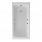 Чугунная ванна Delice Parallel 170x80 с ручками