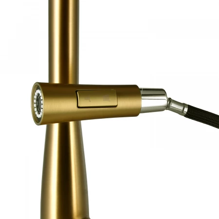Смеситель для кухни Raiber Premium, Graceful RPG-011, матовое золото 